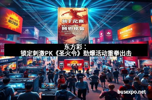 东方彩:锁定刺激PK《圣火令》劲爆活动重拳出击